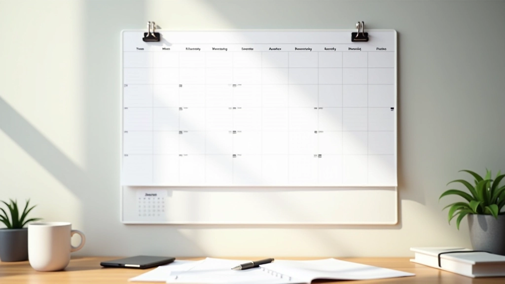 Calendar showing seasonal expenses and holiday shopping planning with budget notes